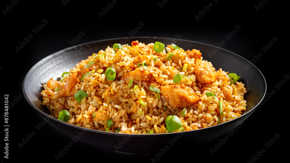 fried rice, fast food fried rice, fast food