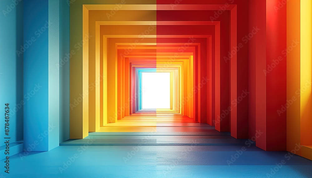 3d render of a corridor 3d render of a corridor