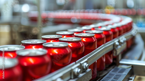 soda conveyor line