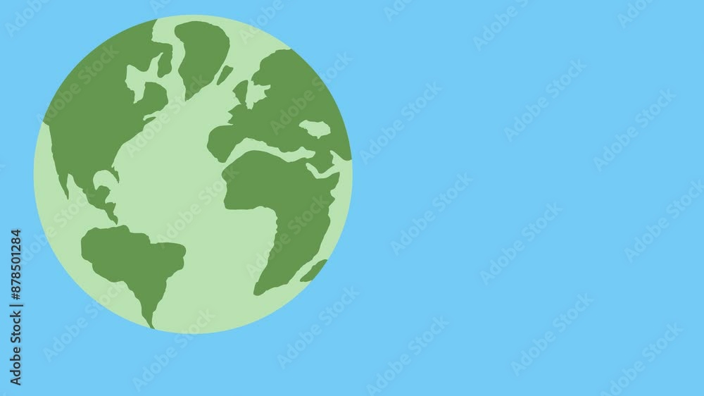 Video animation of green Reuse, Reduce, Recycle symbol, Earth planet globe. Slow sustainable fashion, eco concept, environment care Video animation of green Reuse, Reduce, Recycle symbol, Earth planet globe. Slow sustainable fashion, eco concept, environment care