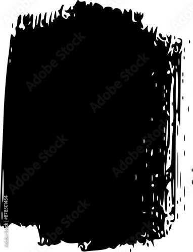 Ink and brush textured grun...