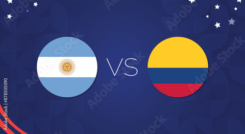 Argentina Colombia, fútbol