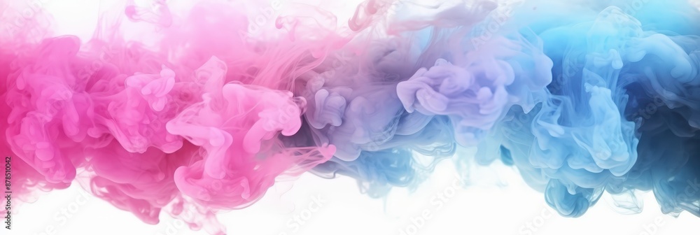 Abstract Ink Swirls in Vibrant Hues Abstract Ink Swirls in Vibrant Hues