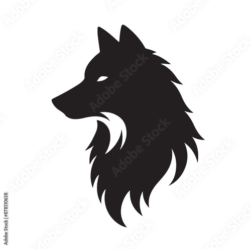 Wolf Silhouette vector illustration