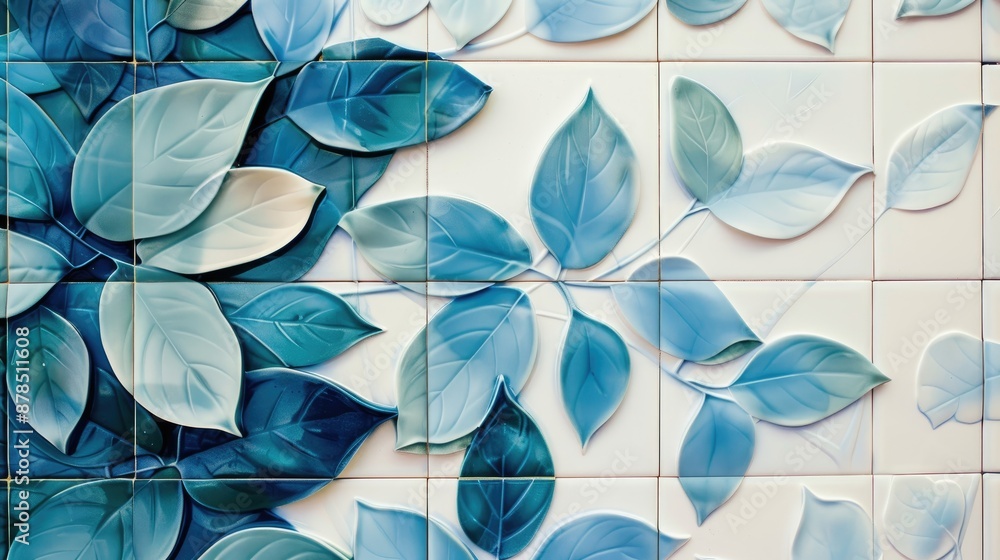 Tiled background design Tiled background design
