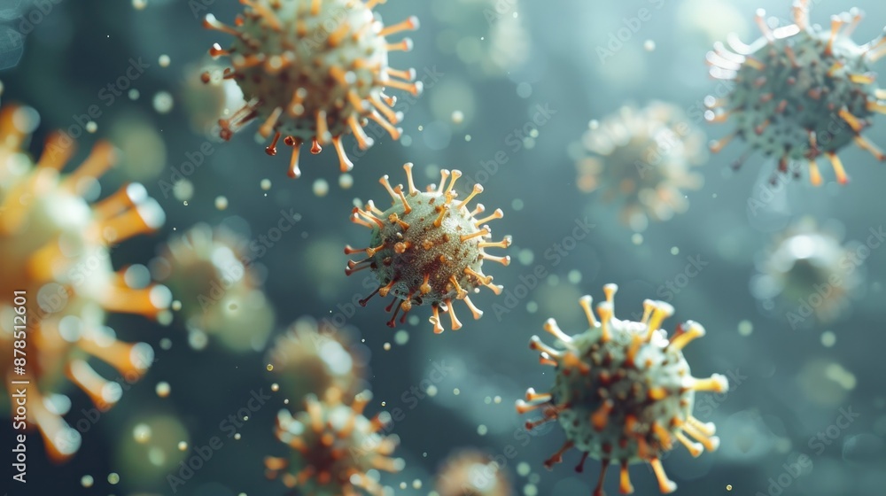 Microbial Invasion: Close-up view of bacterial colonies Microbial Invasion: Close-up view of bacterial colonies