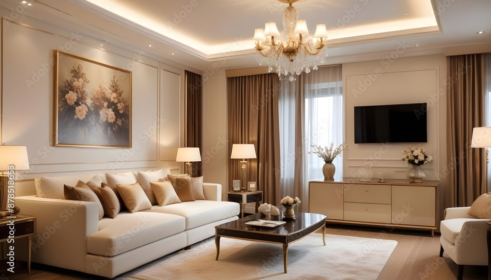 Fototapeta premium modern living room