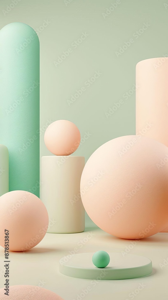 Fototapeta premium Enlightening 3D Design Concepts A Creative Lecture Program