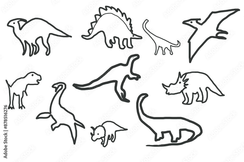 dinosaur animal doodle organic line cute hand drawn
dinosaur animal doodle organic line cute hand drawn
