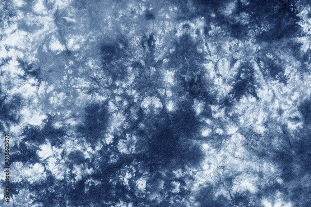 tie dye pattern hand dye on cotton fabric abstract texture background. tie dye pattern hand dye on cotton fabric abstract texture background.