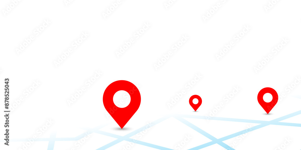 set of icons Location Pin, Map Pin, Place, Location, Address, location icon. Vector map pin, red pin on white background. set of icons Location Pin, Map Pin, Place, Location, Address, location icon. Vector map pin, red pin on white background.