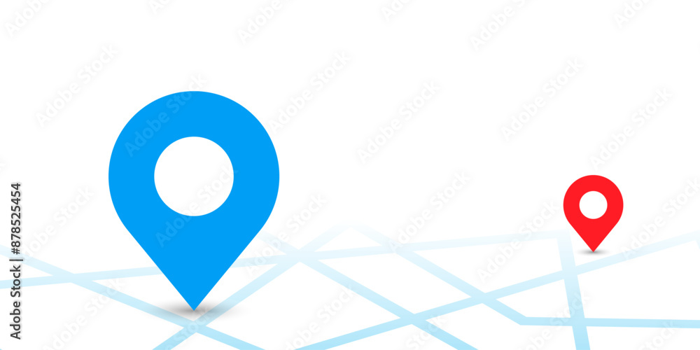 set of icons Location Pin, Map Pin, Place, Location, Address, location icon. Vector map pin, red pin on white background. set of icons Location Pin, Map Pin, Place, Location, Address, location icon. Vector map pin, red pin on white background.