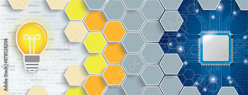 Hexagon Structure Bulb Microchip Header