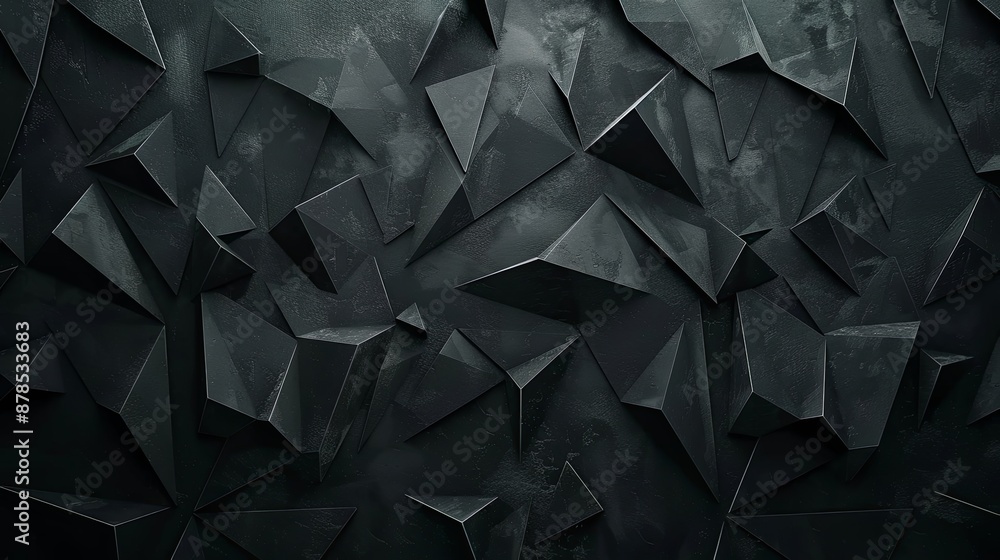 Abstract Black Triangle Pattern Background. Abstract Black Triangle Pattern Background.