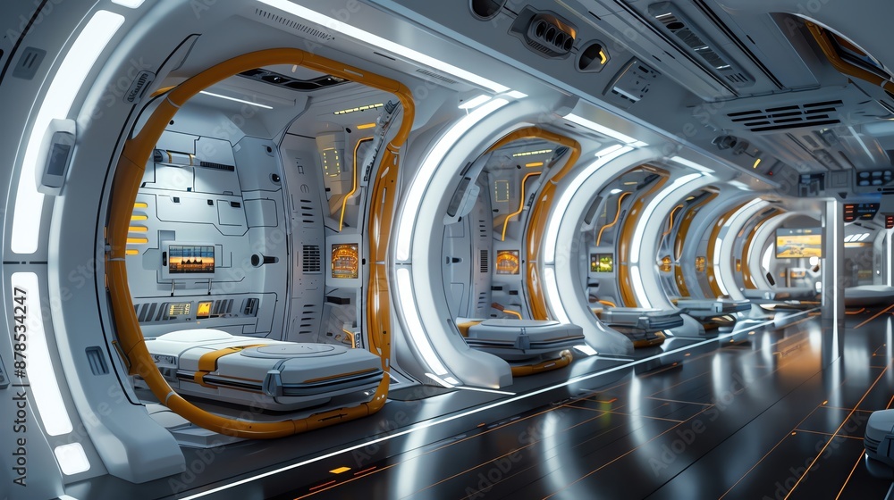 Advanced scene, holographic grounds, cuttingedge barrier, innovative design Advanced scene, holographic grounds, cuttingedge barrier, innovative design
