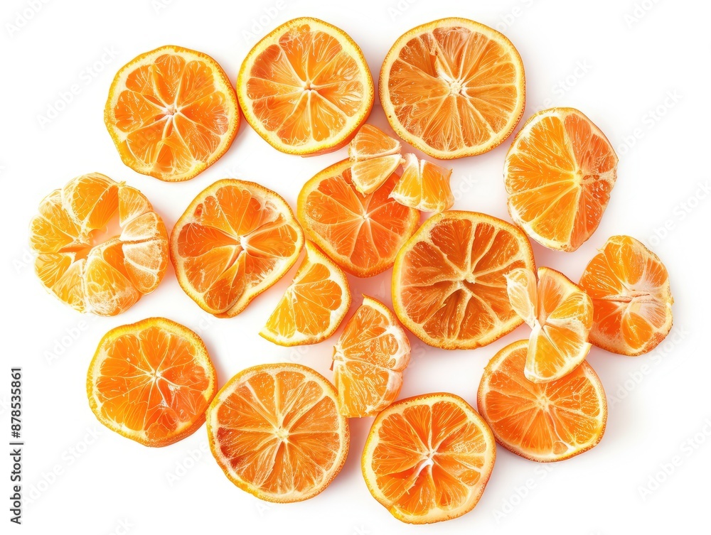 orange slices background orange slices background