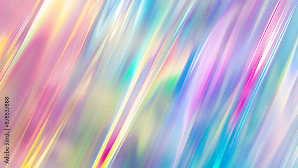 Fototapeta premium Holographic abstract colorful background wallpaper