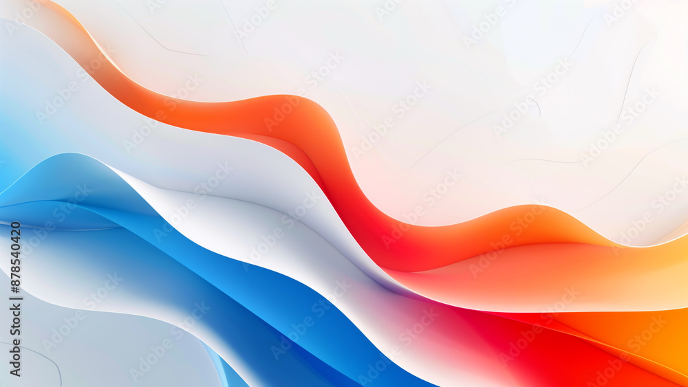 Obraz premium Contemporary HVAC Business Card Background