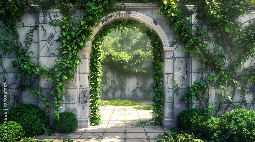 Obraz premium Overgrown Archway