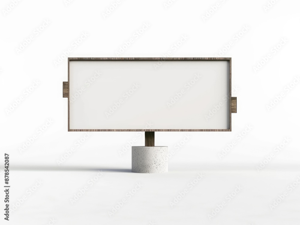 blank billboard on the street blank billboard on the street