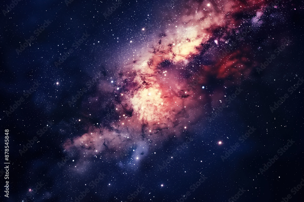 Fototapeta premium space galaxy in space