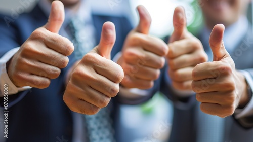 Thumbs Up, Success and Agreement