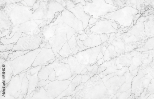 High-Resolution Abstract White Marble Texture Background Pattern
