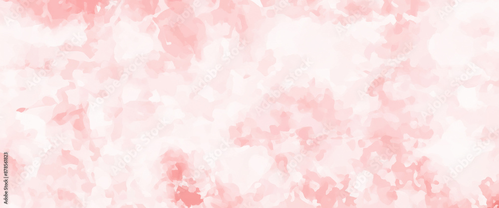Abstract Pink Watercolor Background with Brush Strokes and Marble Texture Abstract Pink Watercolor Background with Brush Strokes and Marble Texture