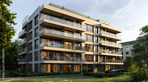 modern apartment building for investment offers lucrative opportunity for investors seeking stable income and property appreciation.Located in thriving urban area, this building features contemporary.