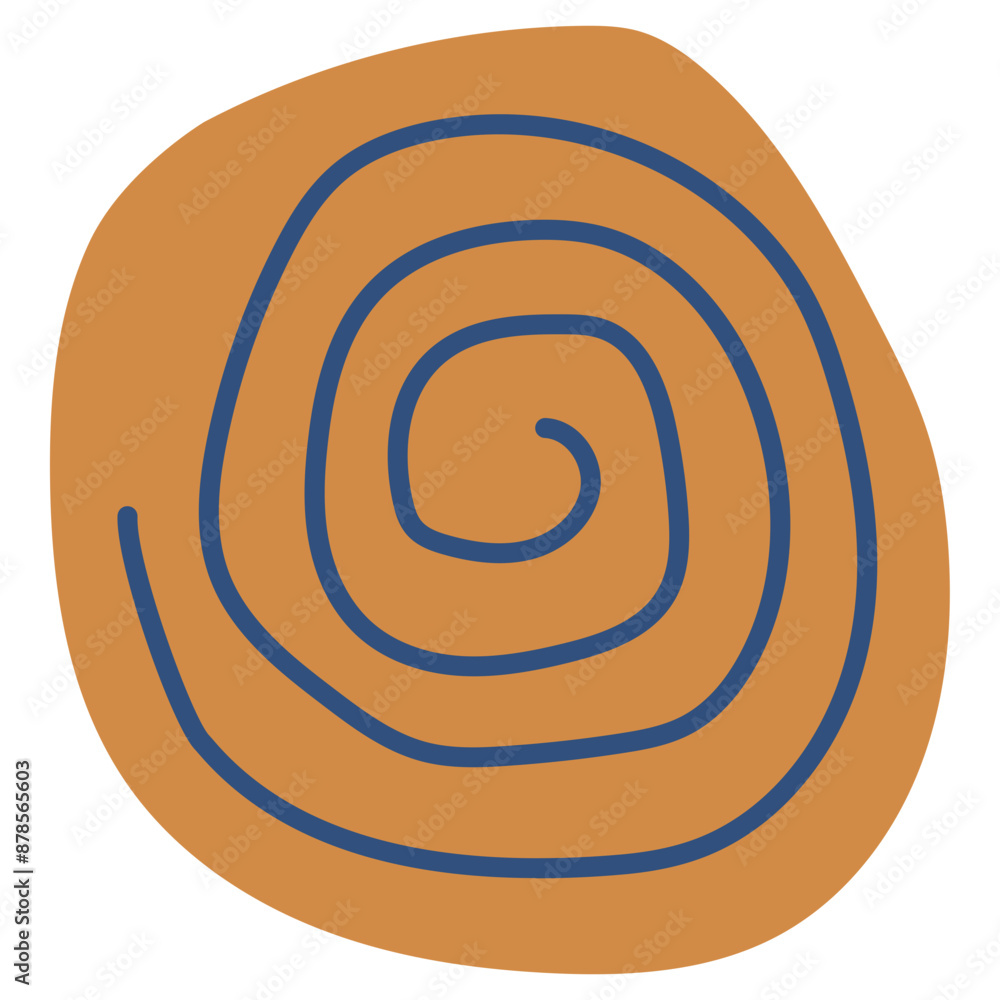 Hand drawn abstract organic shapes Hand drawn abstract organic shapes