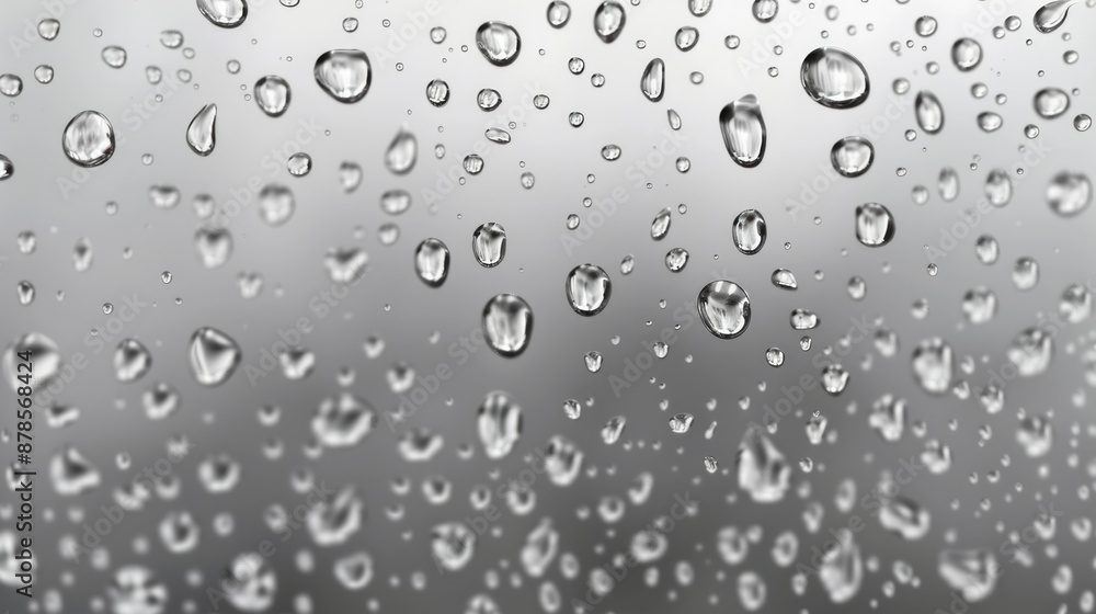 Realistic condensation water drops. Modern Realistic condensation water drops. Modern