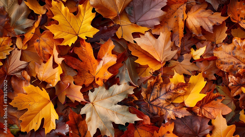 Autumn Leaves Background Autumn Leaves Background