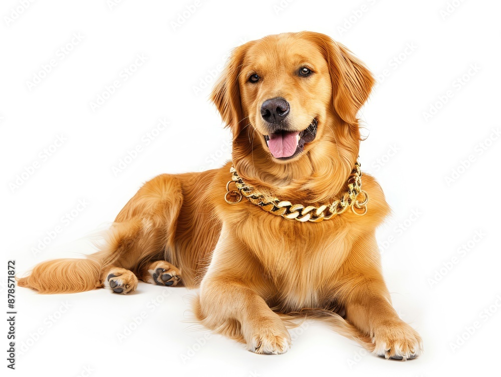 golden retriever puppy on white golden retriever puppy on white