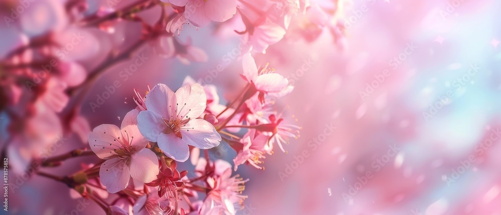 Beautiful cherry tree with tender flowers. Amazing spring blossom Beautiful cherry tree with tender flowers. Amazing spring blossom