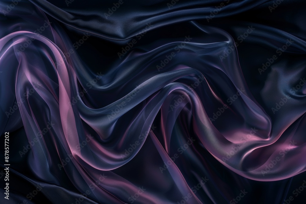 Beautiful purple pink silk satin background. Soft folds on shiny fabric. Luxury background with copy space for design. Web banner. Valentine's day, birthday. postcard, banner, Design Beautiful purple pink silk satin background. Soft folds on shiny fabric. Luxury background with copy space for design. Web banner. Valentine's day, birthday. postcard, banner, Design