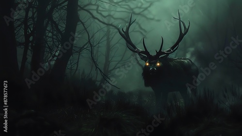 The Dark Deer © XtzStudio