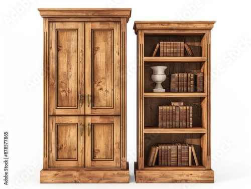 wooden cabinet