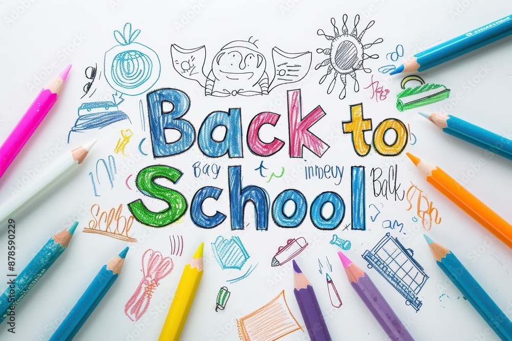 back to school - school supplies back to school - school supplies