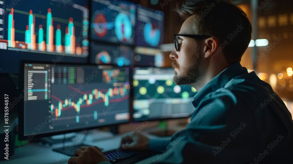 A data scientist optimizing a machine learning model. A data scientist optimizing a machine learning model.