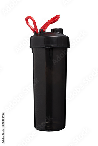 Transparent Background Sports Cup for Dietary Supplements: Ideal for Fitness and Health Enthusiasts