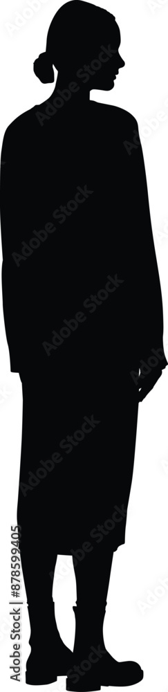 Woman fashion full body Silhouette vector illustration. various poses of women, black figures, white background. Woman Ideal fashion, design projects, , standing. icon, vector, logo. single image. Woman fashion full body Silhouette vector illustration. various poses of women, black figures, white background. Woman Ideal fashion, design projects, , standing. icon, vector, logo. single image.