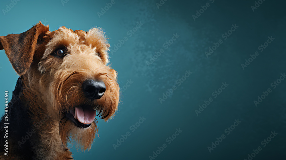 A brown and black dog with a happy expression on a teal background, perfect for pet, animal, and canine themed projects.
A brown and black dog with a happy expression on a teal background, perfect for pet, animal, and canine themed projects.
