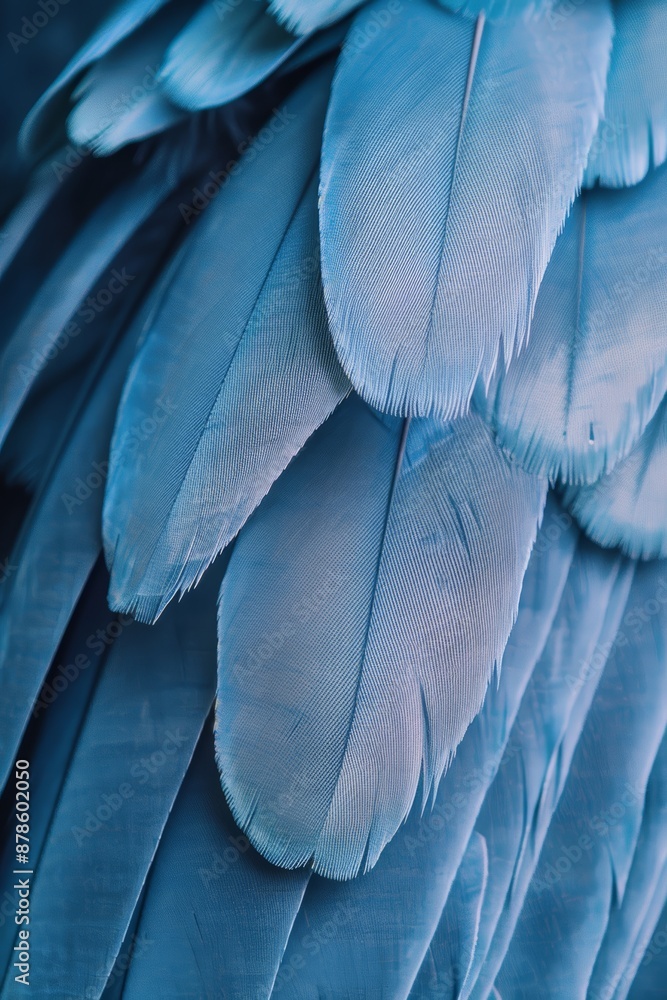 Naklejka premium close-up of a bird's wing, x-ray effect