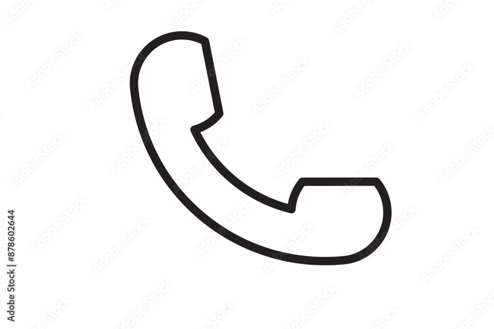Phone outlined icon png for social media app Phone outlined icon png for social media app