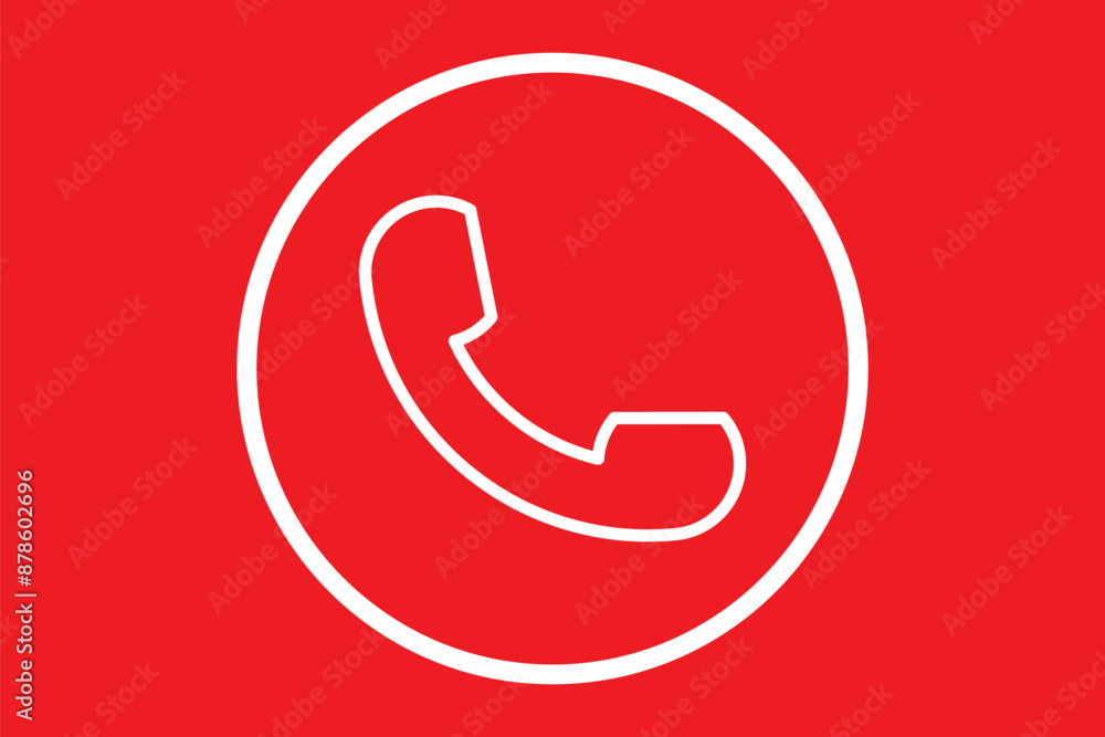 Phone call accept and decline buttons icon Vector illustration. Phone call symbol icon. Phone call accept and decline buttons icon Vector illustration. Phone call symbol icon.