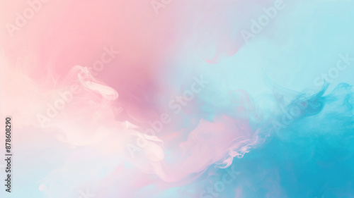 Soft Pastel Gradient Background Blending from Pink to Blue