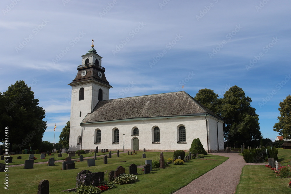 Sweden. Rystad's church is a church building in Rystad in the Diocese of Linköping. It is the parish church in Åkerbo parish, located just under a mile northeast of Linköping. 