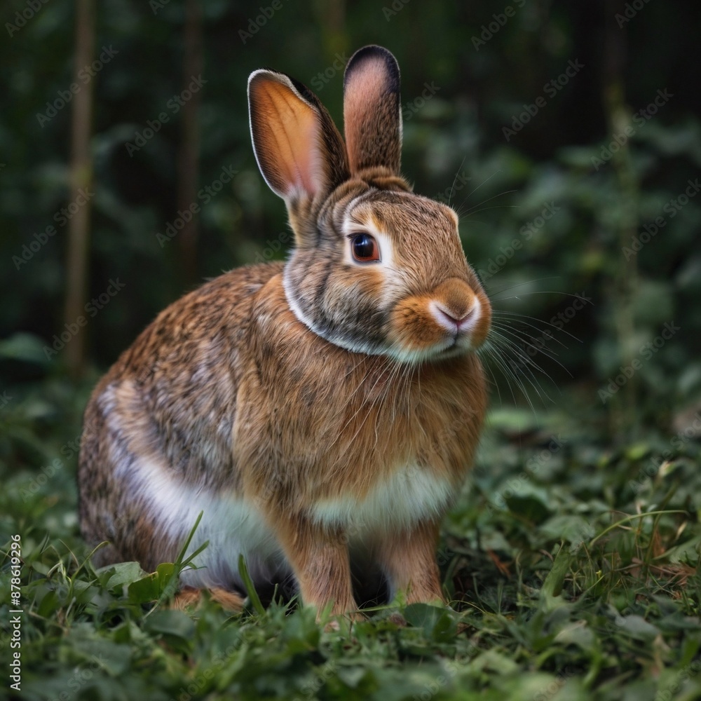 cute adorable forest rabbit cute adorable forest rabbit