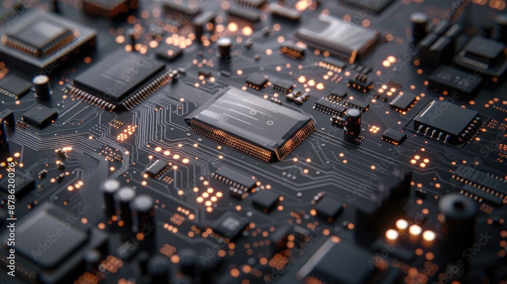 Advanced Circuit Board Technology with Microchips and Processors Advanced Circuit Board Technology with Microchips and Processors