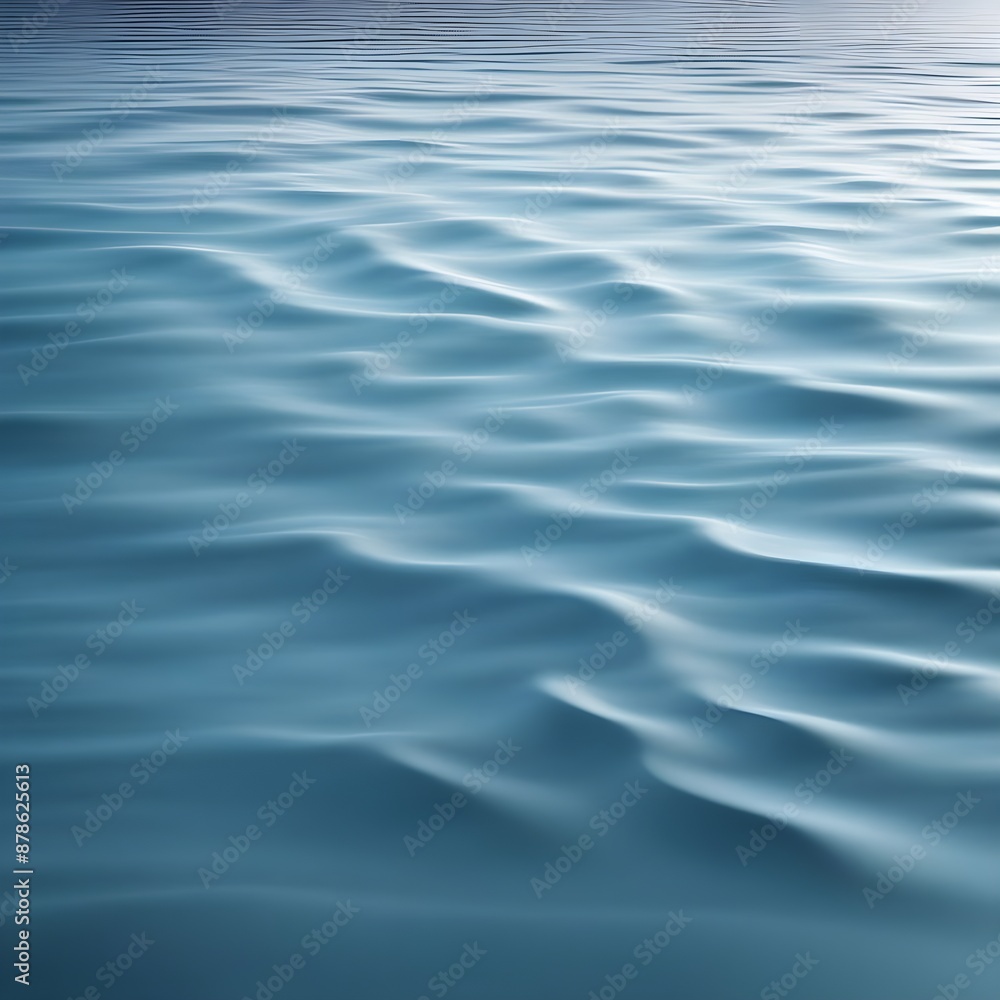 lake with a realistic water surface lake with a realistic water surface